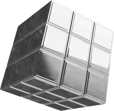 Chrome cube